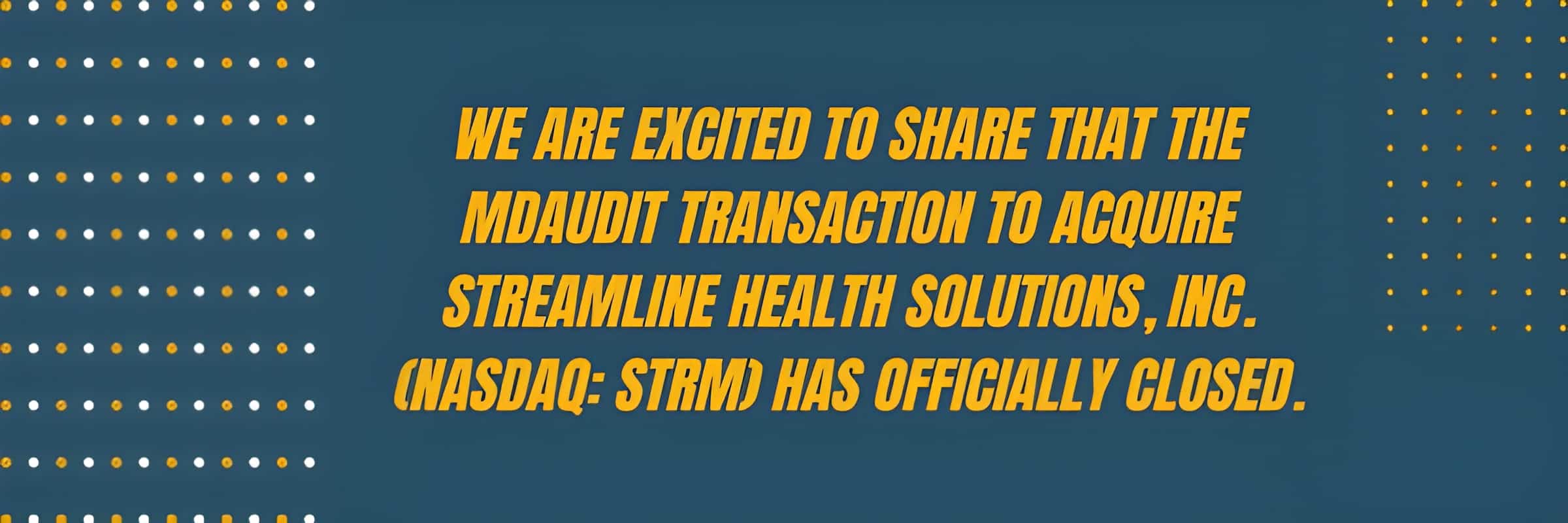 Mdaudit_announcement - mdaudit