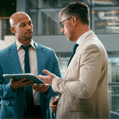 Doctor and Business Professional